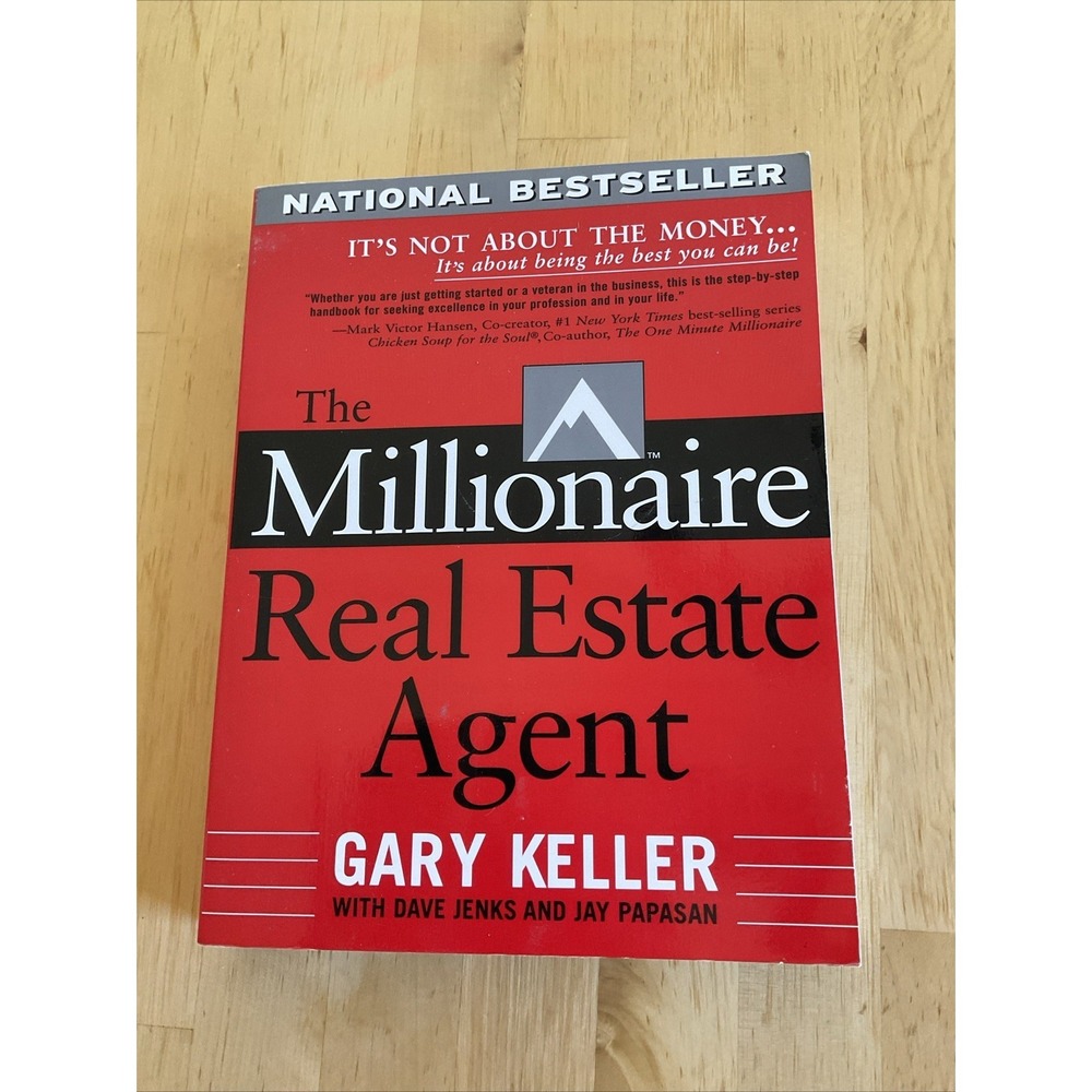 The Millionaire Real Estate Agent by Keller, Jenks, Papasan, Paperback